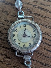 Sterling Silver Ladies Dress Watch, Circa 1900, for Restoration #P774
