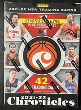2021-22 Chronicles Basketball NBA Blaster Box (42 NBA Trading Cards)