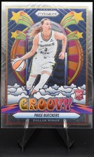 2025 Panini Prizm WNBA - Groovy Paige Bueckers #12 (RC) - Dallas Wings