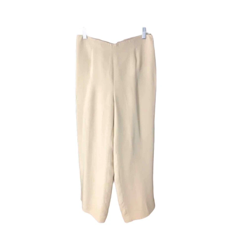 Pantalón de vestir Carlisle 100% seda. Talla 10 Nuevo con etiquetas