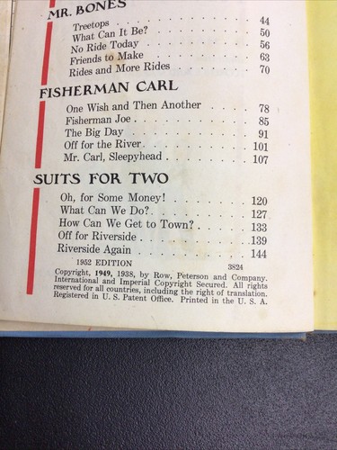 THE NEW DOWN THE RIVER ROAD READER-THE ALICE & JERRY BOOKS-1953 Illustrated - Picture 3 of 6