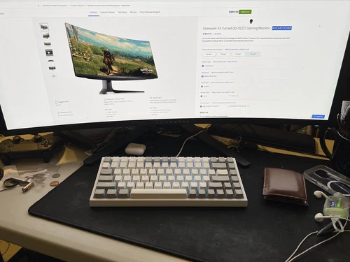Alienware AW3423DWF 34" Monitor with Built-in Speakers (Under 1 year of use)
