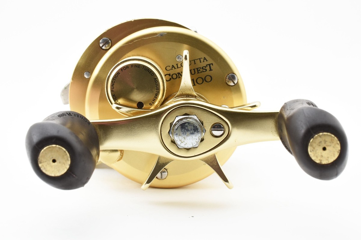 リール 01 CALCUTTA CONQUEST100 Shimano 01 Calcutta Conquest 100 Right Handle Baitcasting