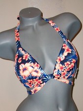 NWT Victoria Secret PINK Floral Swimsuit Bikini Top M