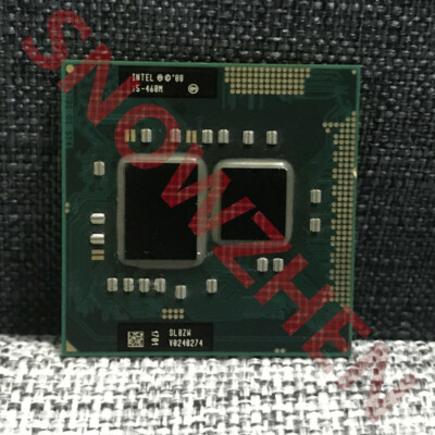 Intel Core i5-460M CPU 2.53Ghz 3M Socket G1 SLC27 PGA 988 Laptop Processor
