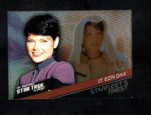 STAR TREK QUOTABLE DEEP SPACE NINE STARFLEET'S FINEST #F9 EZRI DAX 178/399 - Picture 1 of 2