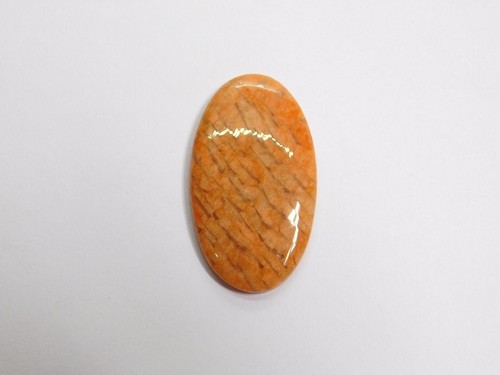 Amazing 100% Natural Pink Amazonite Cabochon Loose Gemstone 34 Cts. ME-7389 - Picture 2 of 3