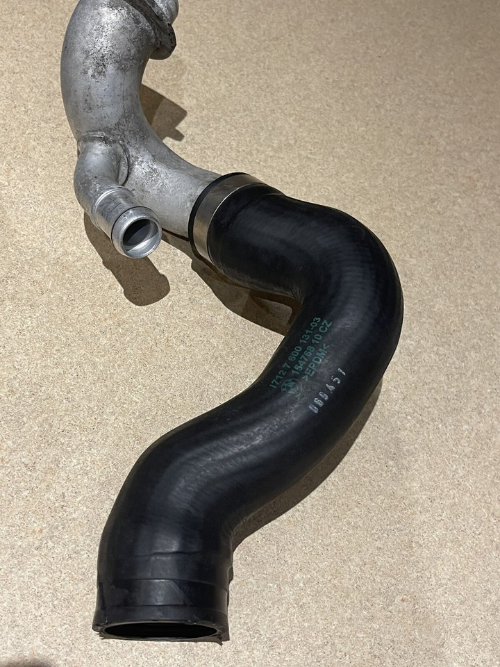 2010-2012 BMW 750LI XDRIVE F02 4.4 Radiator Coolant Upper HOSE-LINE ...