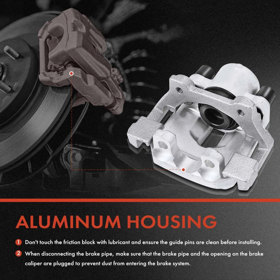 2x Pinza de freno de disco trasera izquierda y derecha con soporte para BMW 525i 530i 2001-2003  Foto 4 de 4