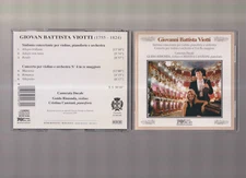 Giovanni Battista Viotti: Sinfonia Concertante CD #0325BQ