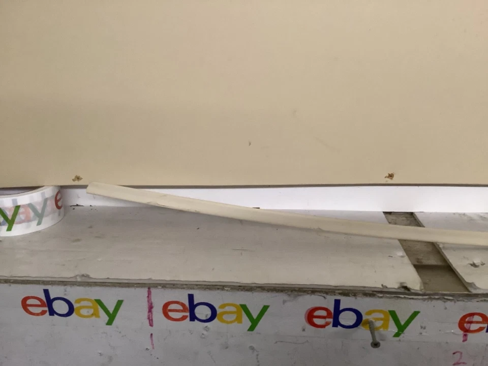 1980-1991 Ford Econoline Van E150 E250 forro interno fabricante de equipamento original limpo off white - Imagem 4 de 4