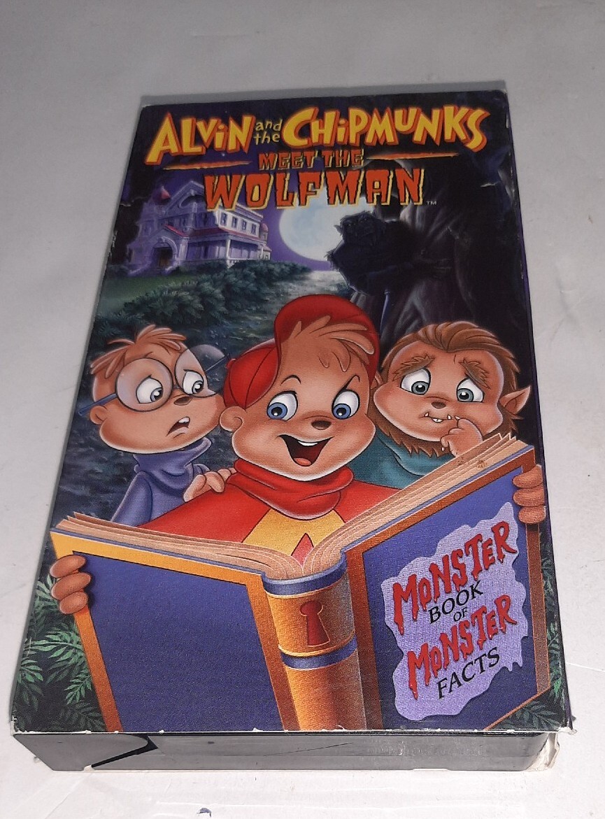 Alvin & The Chipmunks Meet The Wolfman VHS | Grelly USA