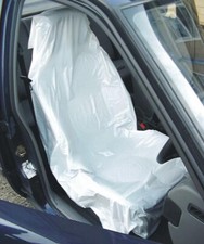 Car Seat Disposable Covers Protection 10 Micron Plastic Valet  BAG36x2- QTY 200