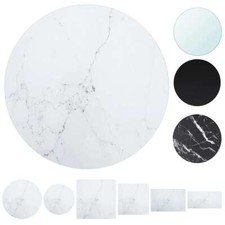 Tischplatte Ersatztischplatte Glasplatte Esstischplatte Platte Hartglas vidaXL
