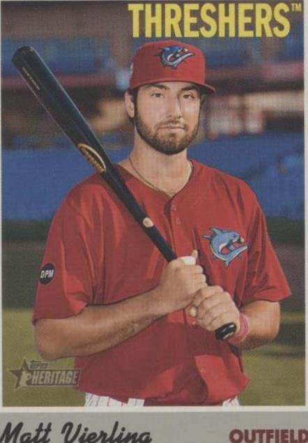 2019 Topps Heritage Minor League Edition - Matt Vierling #9 - 1 of 1