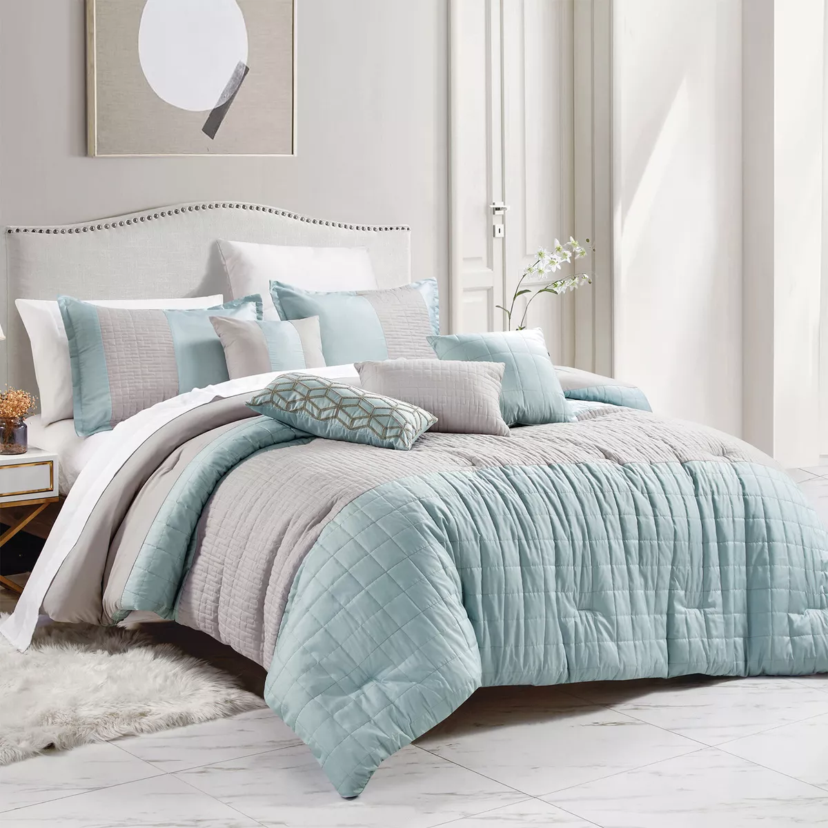 King size bed sheets 2024 and comforter sets