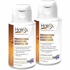 HairRx Professional Nourishing Shampoo +SP (for Oily Scalps) & Conditioner Trave