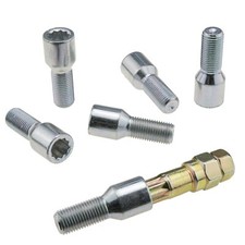 Felgenschloss Radschraube Sternschraube M14x1,5 Längenauswahl für Audi Mercedes