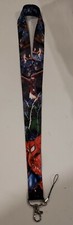 Disney MARVEL COMICS SUPERHEROES Pin Trading Neck lanyard ID keys NEW 070