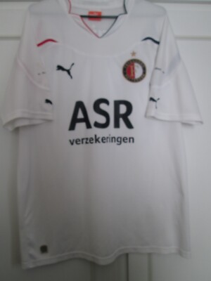 Feyenoord 2010-2011 Castaignos 30 Away Football Shirt Large /58197