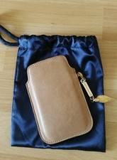 Wanawake ☆ Handytasche Hülle Leder beige ☆ für iphone 4 