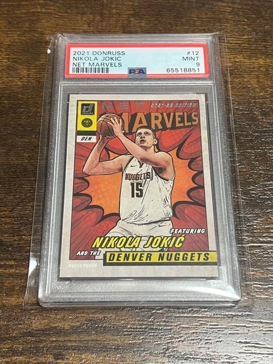 その他 NIKOLA JOKIC RC DONRUSS PSA9 PSA 9] 2021 Donruss Net Marvels Nikola Jokic #12 Insert