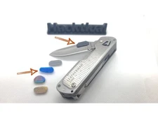 Leatherman Free T4, T2, and Garage Release Textured Thumb Stud x2 - Lifetime War