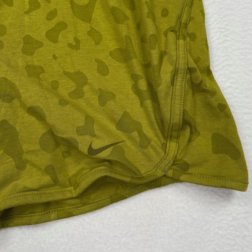 Nike Girls Youth High Waisted Training Shorts Size XL FB1095 Lined Breezy Green - Picture 6 of 8