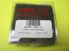 NEW THORLABS AC254-050-A Unmounted Visible Achromat, D=25.4mm F=50mm