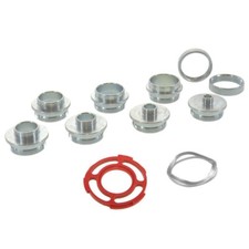 Router Metal Bushing Set (7 Metric sizes) - Milescraft 1278