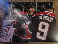COLE PERFETTI AUTOGRAPHED 8X10 MATTE PHOTO SAGINAW SPIRIT (D)