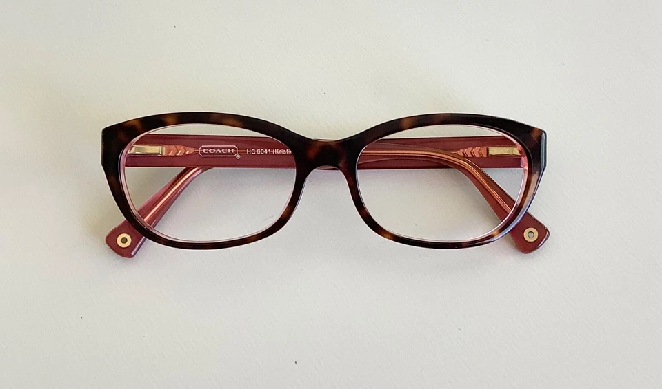 Monturas de gafas Coach HC6041-5115 Kristen rosa tortuga 51-16-135 Foto 4 de 4
