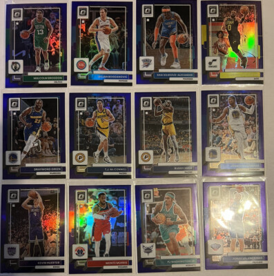 2022-23 Optic Pick Your Parallel Silver/Purple/Hyper Pink/Purple Shock *7/5*
