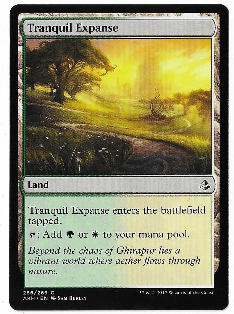 MTG Tranquil Expanse Amonkhet (AKH) Common Magic Card #286/269 Unplayed