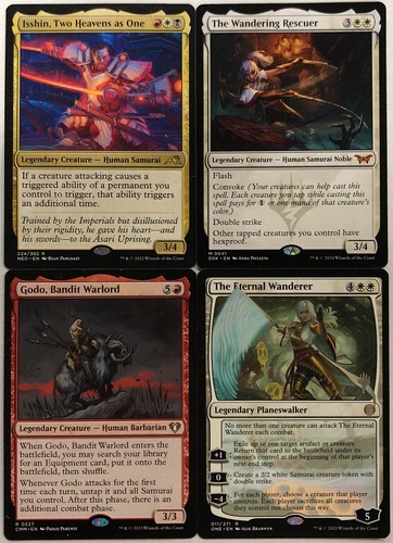 EDH Samurai Deck - Commander MTG Magic the Gathering