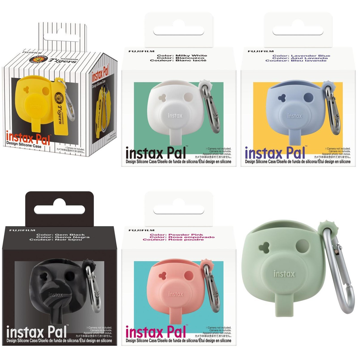 Instax mini Pal Silicone Case in Pistachio for FUJIFILM instax by FujiFilm  New