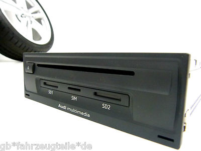 Audi A3 S3 8V Zentralrechner Main Unit Multimedia MMI Sim 2x SD Slot 8V0035036 B