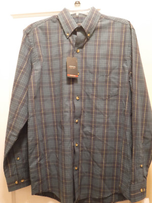 Arrow Mens Long Sleeve Blazier Plaid Shirt, with Pocket, Size Sm,  New with tags