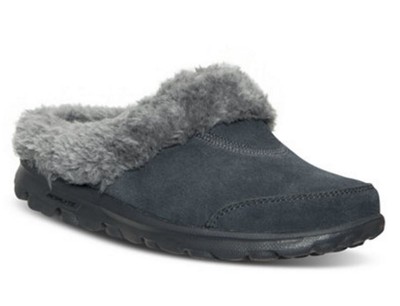 skechers performance women's go walk cozy slipper