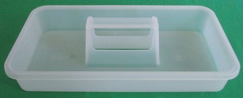 Organizador portátil de artes y manualidades bandeja interior estuche de transporte transparente Flambeau ArtBin - Imagen 8 de 11