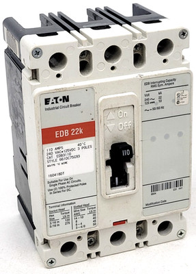 EDB3110 Eaton 100 Amp 240 Volt Circuit Breaker - Next Day Option - New