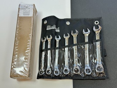 NEW Blackhawk by Proto 7pc Metric 10mm-16mm RATCHETING Combination Wrench Set