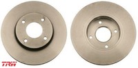 2X Bremsscheibe Trw DF4169 2 Bremsscheiben Vorderachse Vorne FüR Nissan