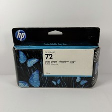 Cartucho de tinta negra fotográfica HP 72 original (C9370A) DesignJet 130 ml caducado 2015