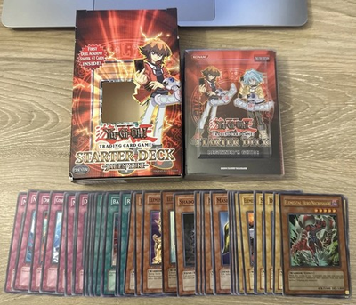 #ad Yugioh Jaden Yuki 1st Ed LP Theme Starter Deck For Card Game CCG TCG Open Box $99.99