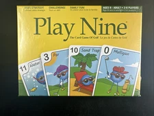 2012 Play Nine 9 The Card Game Of Golf Strategy Family Fun Sport Card Games 