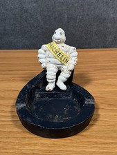 Michelin Man Cast Iron Ash Tray Vintage