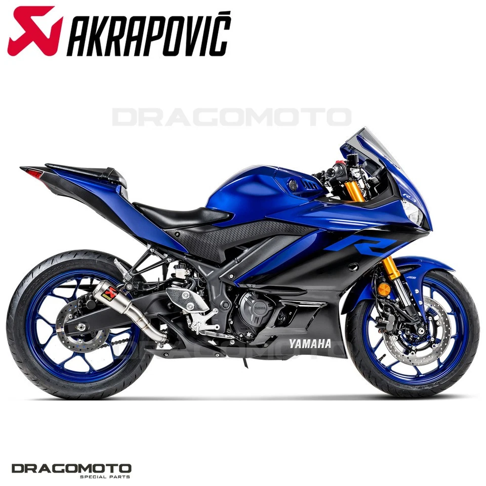 Scarico YAMAHA YZF-R3 MotoGP Edition 2020 AKRAPOVIC RC S-Y2SO11-AHCSS - Immagine 2 di 4