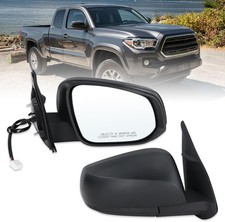 Right Passenger Side Mirror Compatible With 2016-2022 Toyota Tacoma With Manual