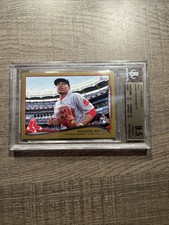 2014 Topps Update Series Mookie Betts Rookie Debut Gold /2014 BGS 9.5 #US301